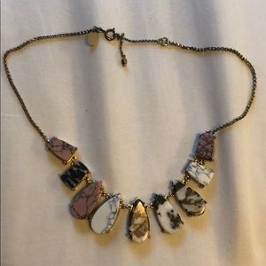 LOFT stone necklace